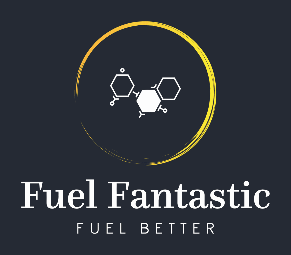 Logo showing a chemical structure with 'Fuel Fantastic' and tagline 'Fuel Better'.